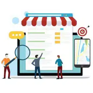 Business listing illustration