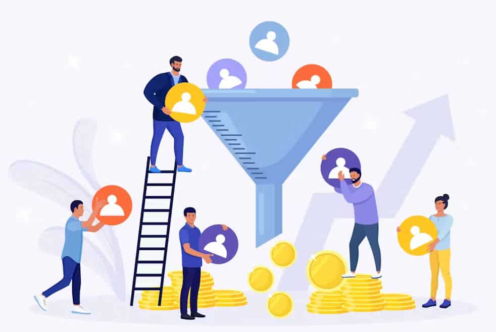 Geografixx website design and digital marketing illustration